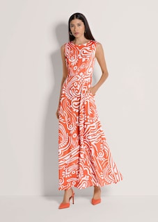 Ärmelloses Kleid mit Unikat-Print thumbnail 3