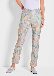 Gemusterte Hose LOUISA thumbnail 1