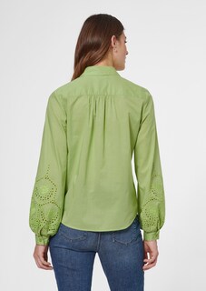 Hemdbluse mit Stickerei-Akzenten thumbnail 4