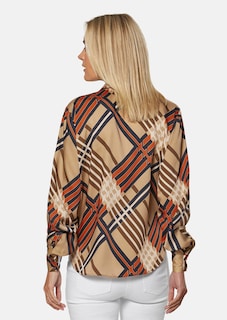 Bluse mit platziertem Druck  thumbnail 4