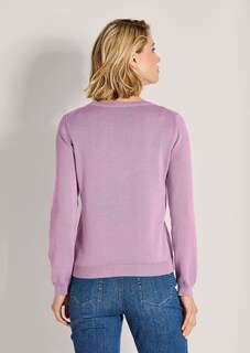 Pull en tricot fin pur coton thumbnail 3