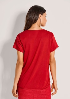 Kurzarm-Shirt mit Seide thumbnail 4