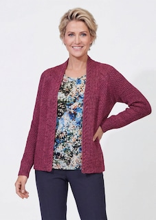 Zeitlose Strickjacke in Grobstrick thumbnail 8