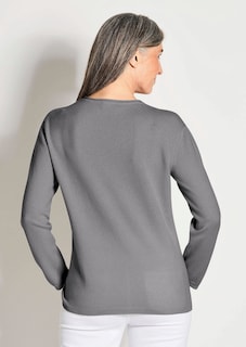 Kaschmirpullover mit V-Ausschnitt thumbnail 3