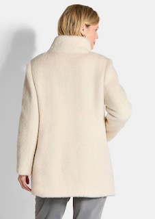Jacke mit Stehkragen aus Federgarn thumbnail 3