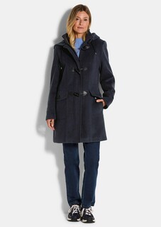 Duffelse coat met capuchon thumbnail 2