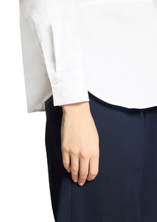 Lange overhemdblouse met glittersteentjes thumbnail 5