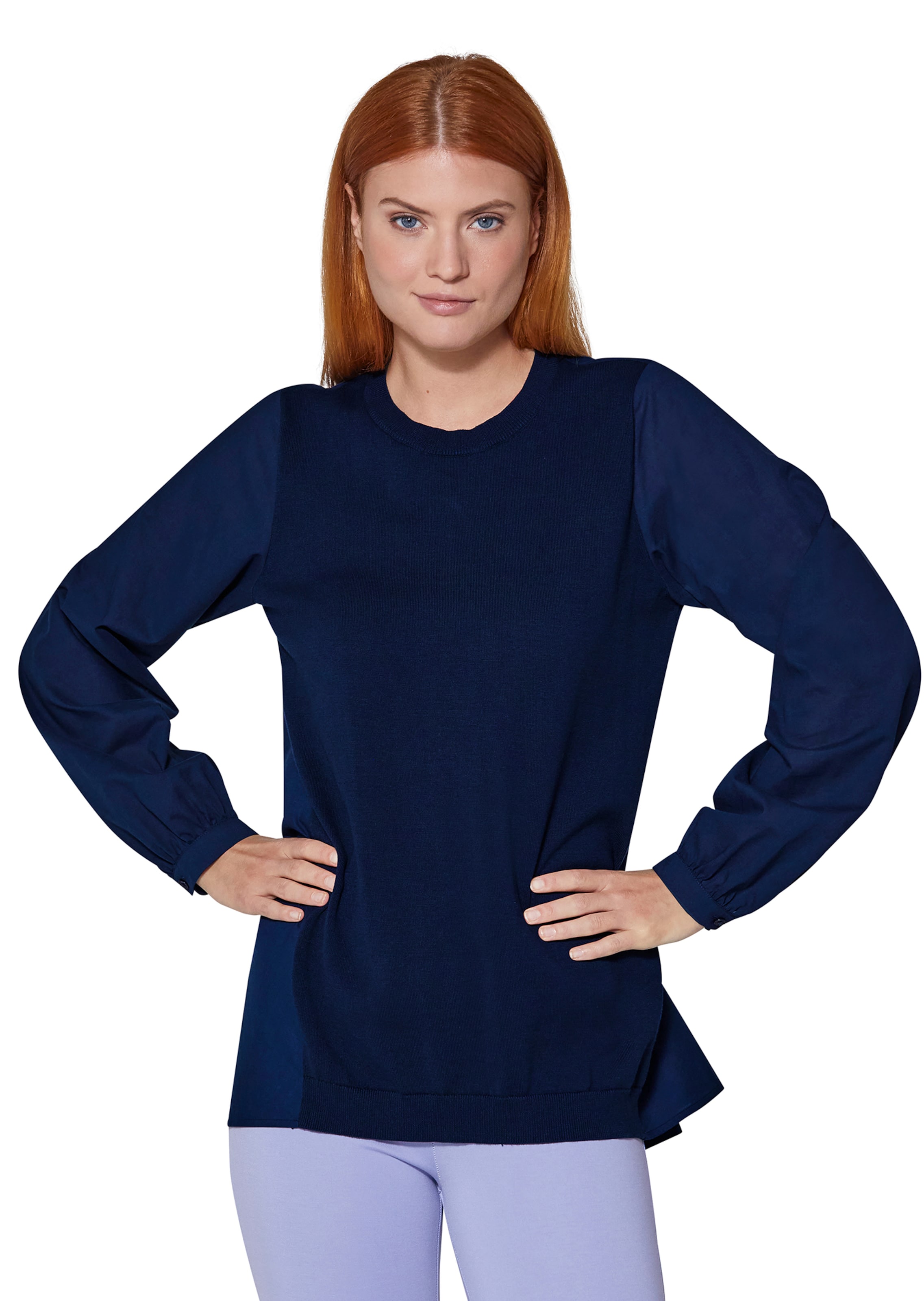 Pull. Pur coton.