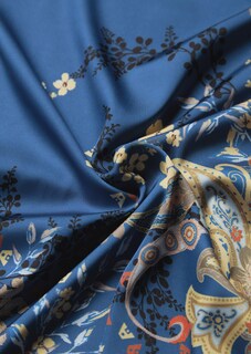Fließendes Blusenshirt mit glänzendem Paisleydruck thumbnail 4