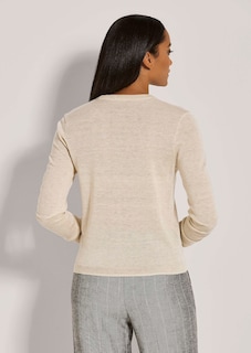 Strickjacke mit Glanz-Effekt thumbnail 4