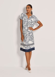 Luftiges Paisleykleid in H-Linie thumbnail 2