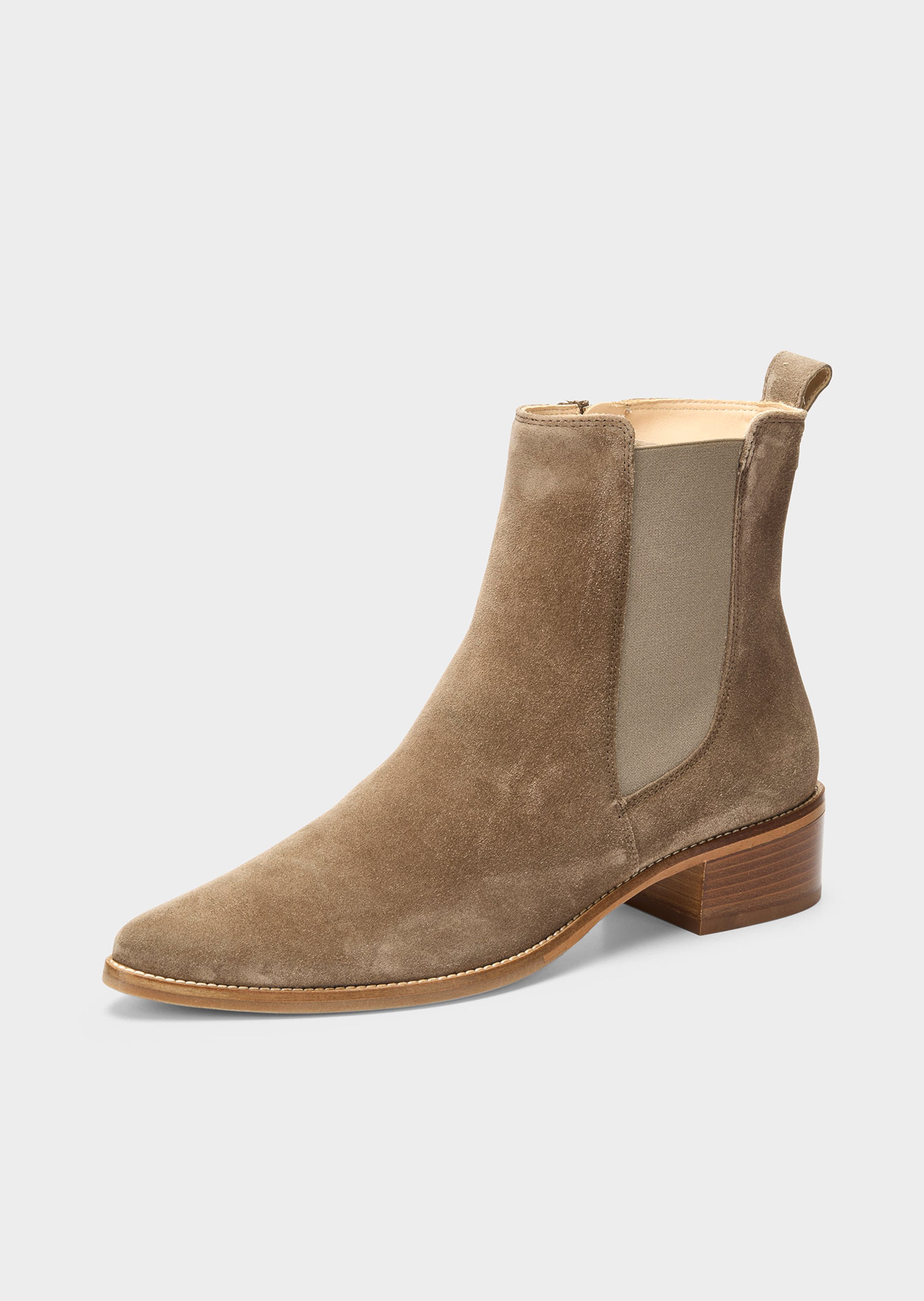 Chelsea boots van echt leer