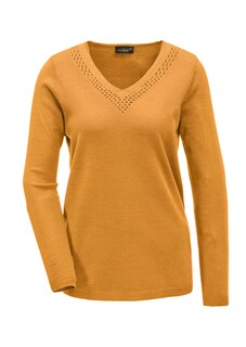 Schöner V-Pullover mit Merinoschurwolle thumbnail 4