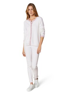 Strickjacke mit Vichy-Karo-Akzenten thumbnail 3
