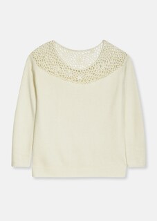 Strickpullover mit Spitze thumbnail 7