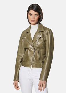 Lederjacke mit Reißverschluss thumbnail 2