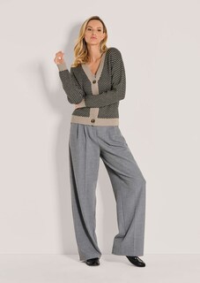Strickjacke mit Jacquard-Muster thumbnail 3