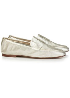 Metallic-Slipper aus softem Leder thumbnail 2