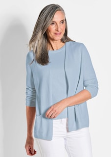 Cardigan long en cachemire thumbnail 1
