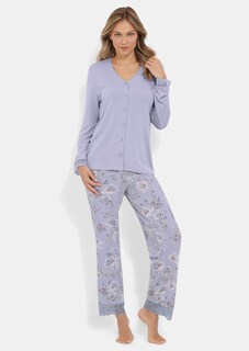 Pyjama in feinem Viskose-Jersey thumbnail 1