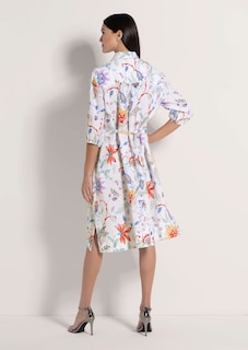 Leinenkleid in Hemdblusenform thumbnail 4