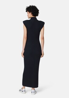 Figurbetontes Strickkleid aus Merinowolle mit Baumwolle thumbnail 4