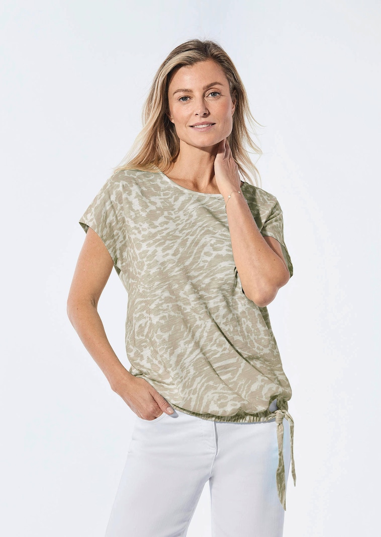 T-shirt encolure bateau