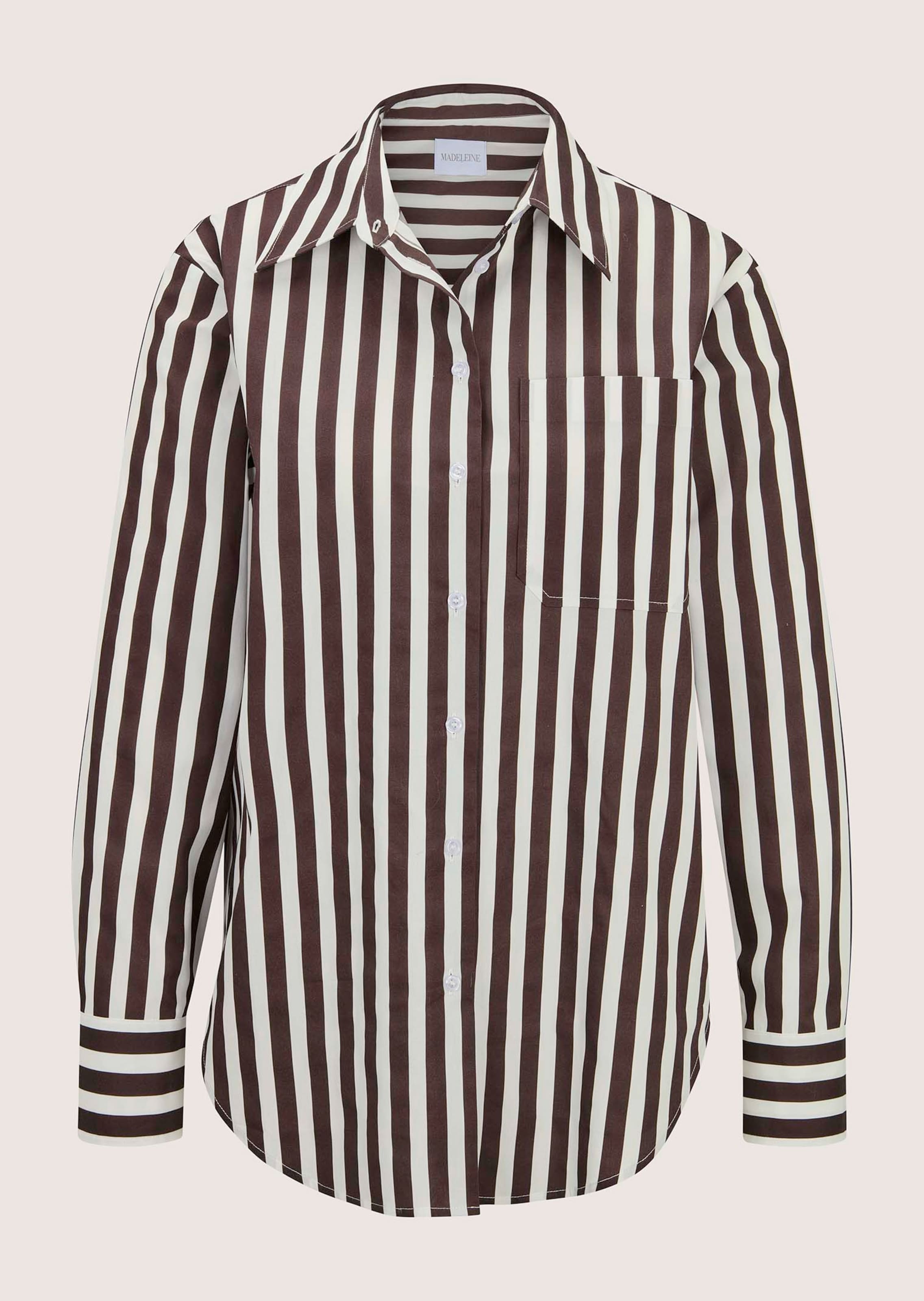 Katoenen blouse met strepen