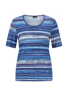 Viskoseshirt mit farbintensivem Streifenmuster thumbnail 6