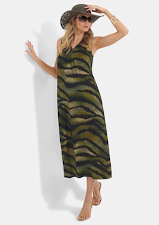 Vvrijetijdsjurk met animal-print thumbnail 3