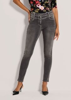 Schlanke Five-Pocket-Jeans thumbnail 2