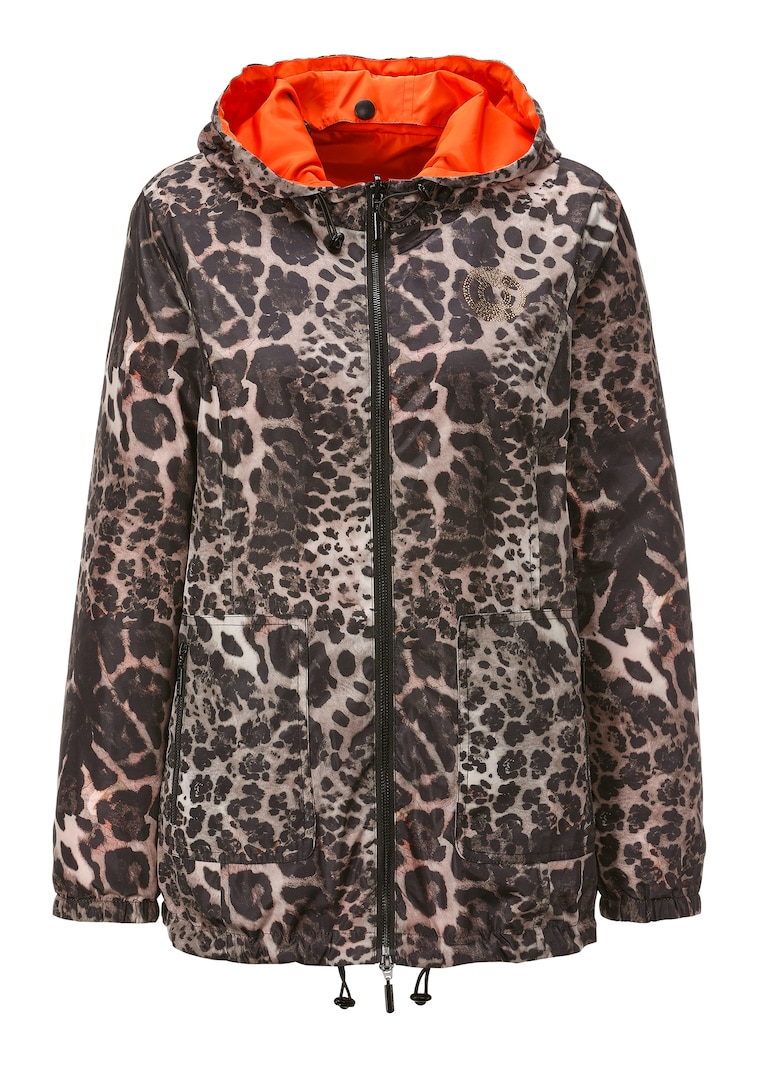 Sportive Wendejacke mit Kapuze