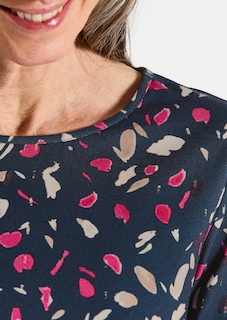 T-shirt confortable en jersey avec teneur en coton thumbnail 5