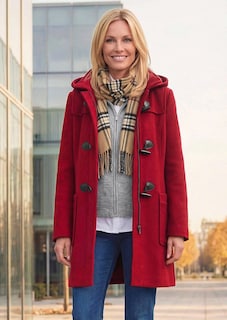 Duffle-coat classique en laine mélangée thumbnail 7