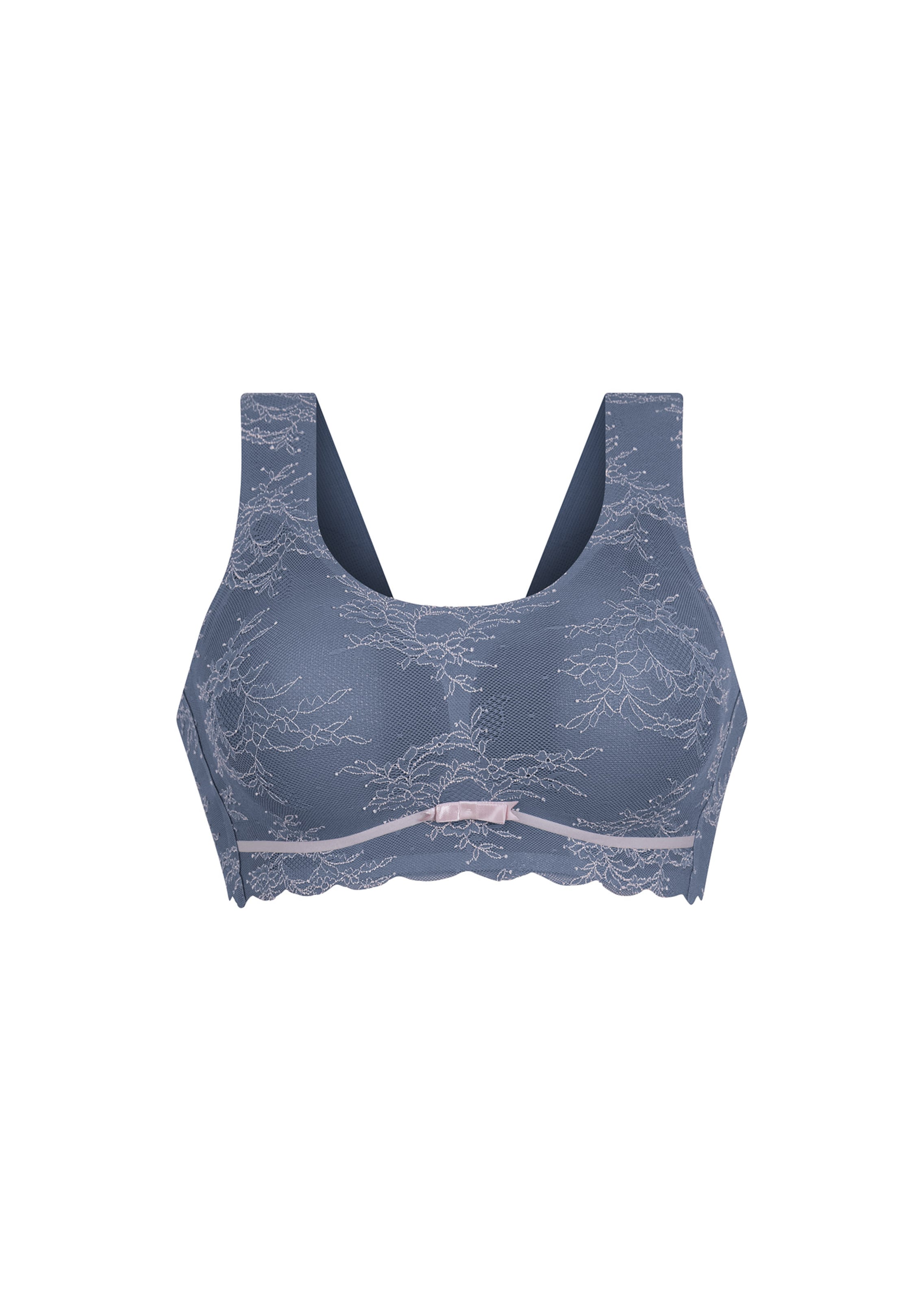 Bustier aus floraler Spitze