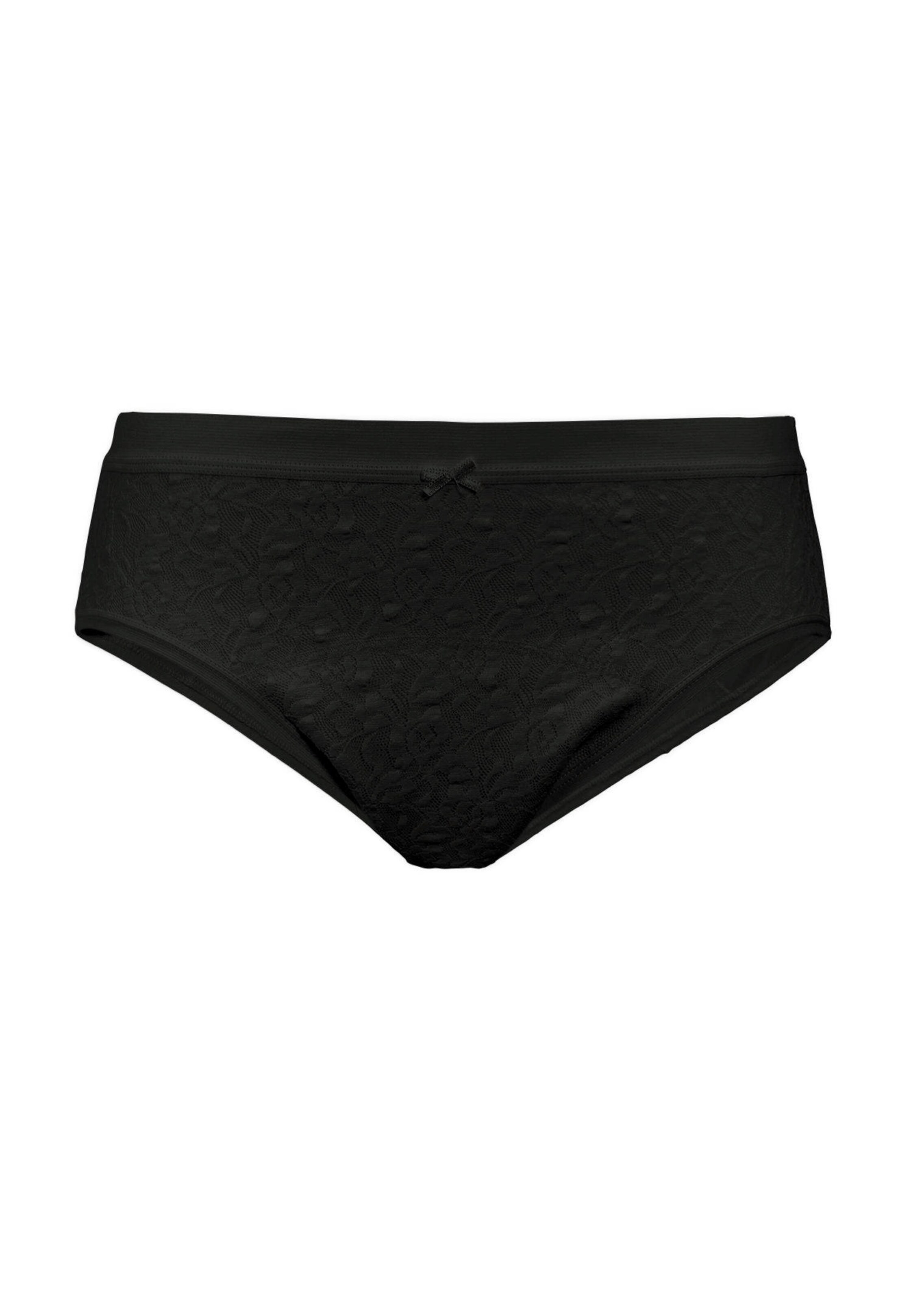 Moderner Inkontinenz-Slip in Spitze allover