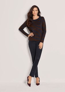Pullover mit modischem Zebra-Muster thumbnail 3