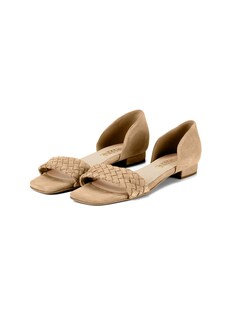 Sandalette aus Glatt- und Veloursleder thumbnail 2
