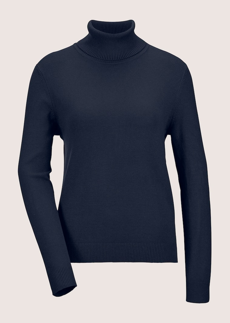 Figurnaher Feinstrickpullover