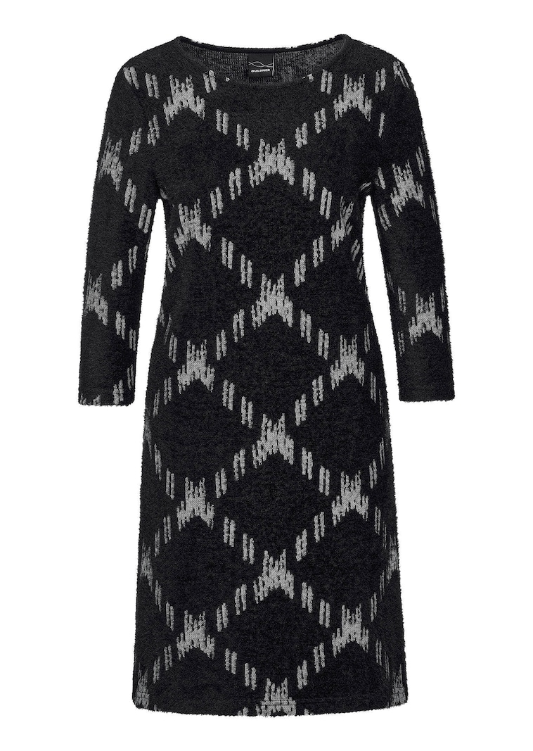Jersey-Kleid in A-Linie