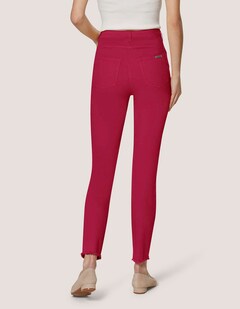 Jeans met fijne franjezoom thumbnail 4