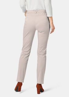 Pantalon en coton satiné LOUISA thumbnail 3