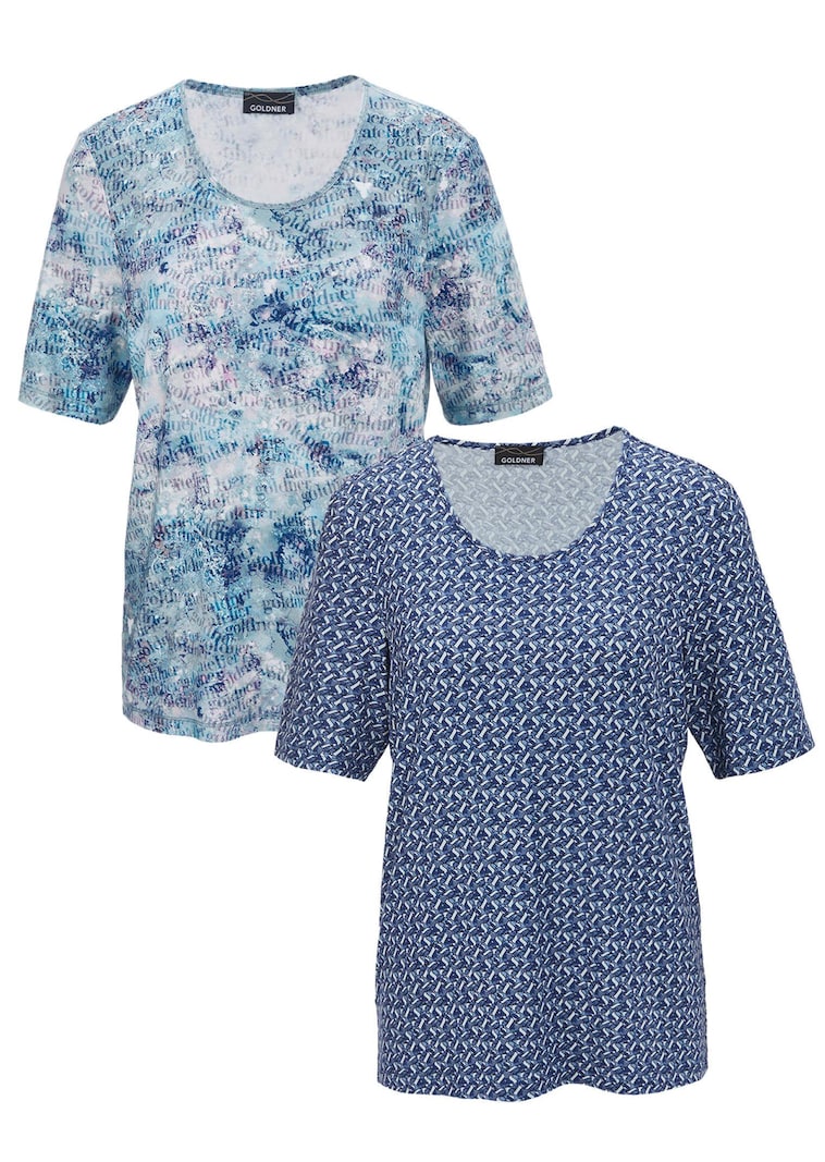 Twee shirts met hoogwaardige print