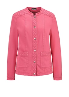 Veste en jean à dentelle ajourée thumbnail 6