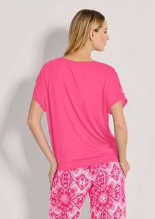 Lässiges Sommershirt im Material-Mix thumbnail 4