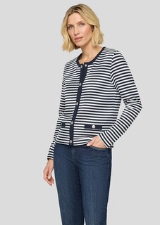 Shirtjacke aus Jersey mit Druckknöpfen thumbnail 1