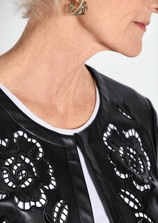 Jacke in Lederoptik thumbnail 5