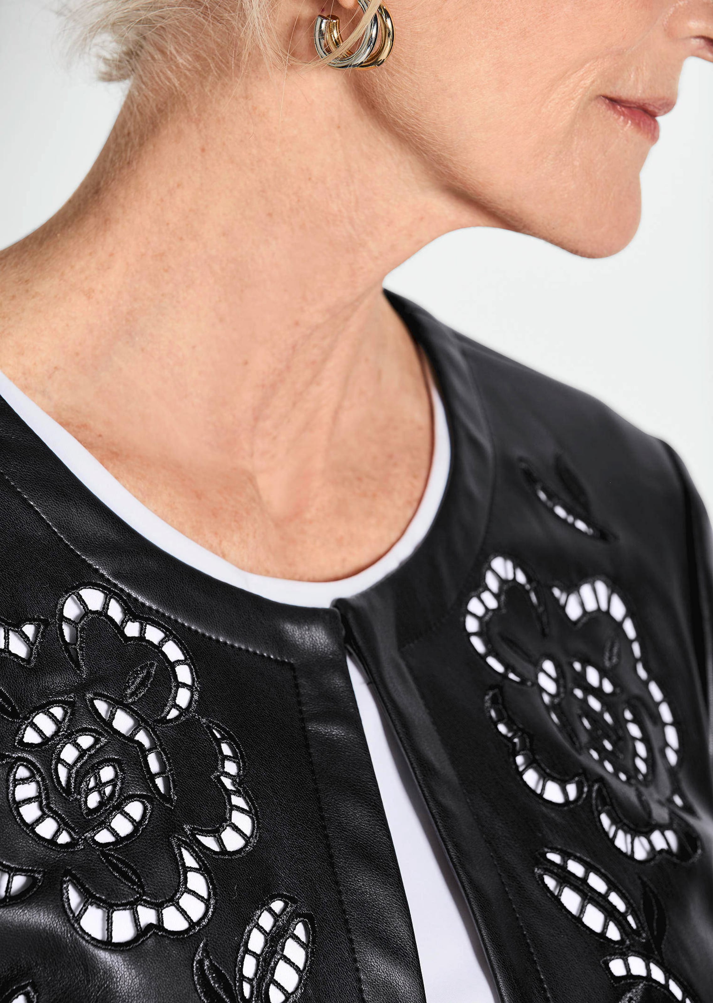 Jacke in Lederoptik thumbnail 5