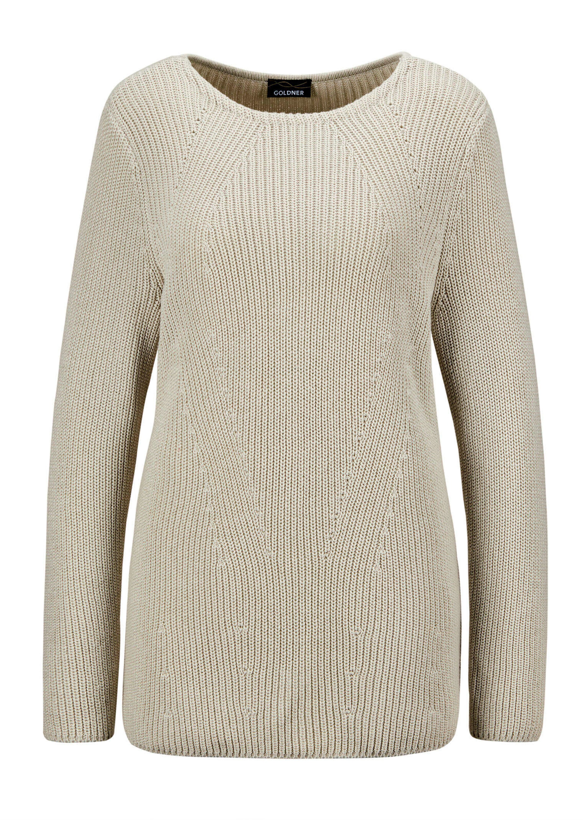 Figurschmeichelnder Pullover aus reiner Baumwolle thumbnail 6