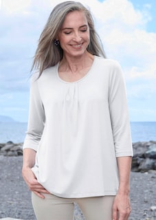 T-shirt en jersey de viscose thumbnail 7